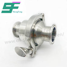 Load image into Gallery viewer, ShengFeng Hygienic SMS Clamped Check Valve