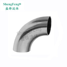 Load image into Gallery viewer, ShengFeng 2WCL Weld Ends 90 Degree Sanitary Short Elbow