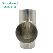 Load image into Gallery viewer, ShengFeng 7W Weld Ends Sanitary Equal Long Tee