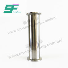 Load image into Gallery viewer, ShengFeng Hygienic Clamped Spool Tube Clamped Short Pipe