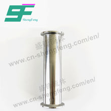 Load image into Gallery viewer, ShengFeng Hygienic Clamped Spool Tube Clamped Short Pipe