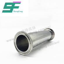 Load image into Gallery viewer, ShengFeng Hygienic Clamped Spool Tube Clamped Short Pipe