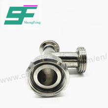 Load image into Gallery viewer, ShengFeng Hygienic Unioned Tee (2 Male+1 Liner&Nut)