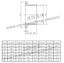 Load image into Gallery viewer, ShengFeng Hygienic Clamped Ferrule