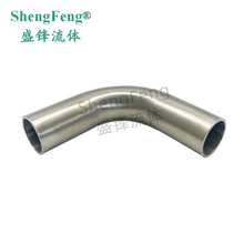 Load image into Gallery viewer, ShengFeng L2S Weld Ends 90 Degree Sanitary Long Elbow