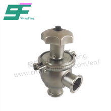 Load image into Gallery viewer, ShengFeng Hygienic Manual Control Reversing Valve