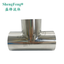 Load image into Gallery viewer, ShengFeng 7W Weld Ends Sanitary Equal Long Tee