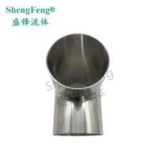 Load image into Gallery viewer, ShengFeng 7W Weld Ends Sanitary Equal Long Tee