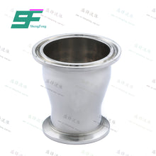 Load image into Gallery viewer, ShengFeng 31-14MP Clamp Ends Sanitary Concentric Reducer