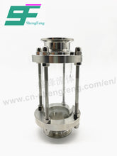 Load image into Gallery viewer, ShengFeng Hygienic SMS Clamped Sight Glass