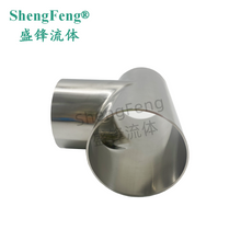 Load image into Gallery viewer, ShengFeng 7W Weld Ends Sanitary Equal Long Tee