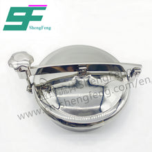 Load image into Gallery viewer, ShengFeng Hygienic Round Manhole Cover (Manway) without Pressure