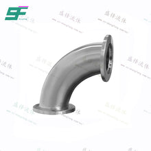 Load image into Gallery viewer, ShengFeng Hygienic SMS 90 degree Clamped Short Elbow