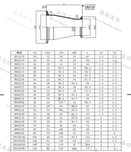 Load image into Gallery viewer, ShengFeng Hygienic DIN11851 Clamped Concentric Reducer