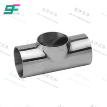 Load image into Gallery viewer, ShengFeng Hygienic DIN11851 Welded Short Tee