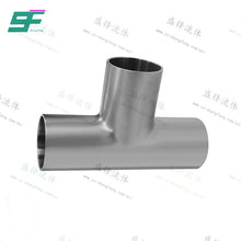 Load image into Gallery viewer, ShengFeng Hygienic DIN11851 Welded Long Type Tee