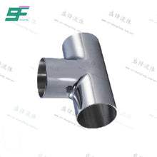 Load image into Gallery viewer, ShengFeng 7WWW Weld Ends Sanitary Equal Short Tee