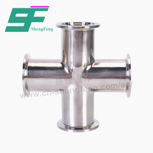 Load image into Gallery viewer, ShengFeng Hygienic Vacuum KF Equal Cross