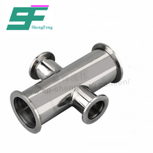 Load image into Gallery viewer, ShengFeng Hygienic Vacuum KF Unequal Cross
