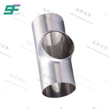 Load image into Gallery viewer, ShengFeng Hygienic DIN11851 Welded Short Tee