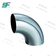 Load image into Gallery viewer, ShengFeng Hygienic SMS 90 degree Welded Short Elbow