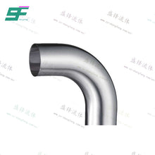 Load image into Gallery viewer, ShengFeng Hygienic SMS 90 degree Welded Long Type Elbow