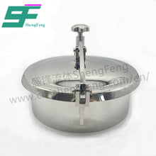 Load image into Gallery viewer, ShengFeng Hygienic Round Manhole Cover (Manway) without Pressure