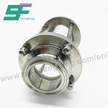 Load image into Gallery viewer, ShengFeng Hygienic SMS Clamped Sight Glass