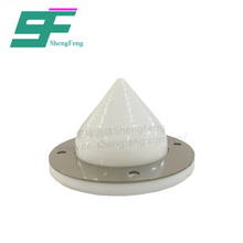 Load image into Gallery viewer, ShengFeng Hygienic Close Type Rubber Pipe Tube Through Wall Protection Cover