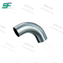 Load image into Gallery viewer, ShengFeng Hygienic DIN11851 90 degree Welded Long Type Elbow
