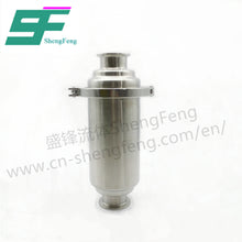 Load image into Gallery viewer, ShengFeng Hygienic Clamped Straight In Line Filter
