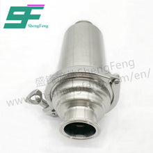 Load image into Gallery viewer, ShengFeng Hygienic Clamped Straight In Line Filter
